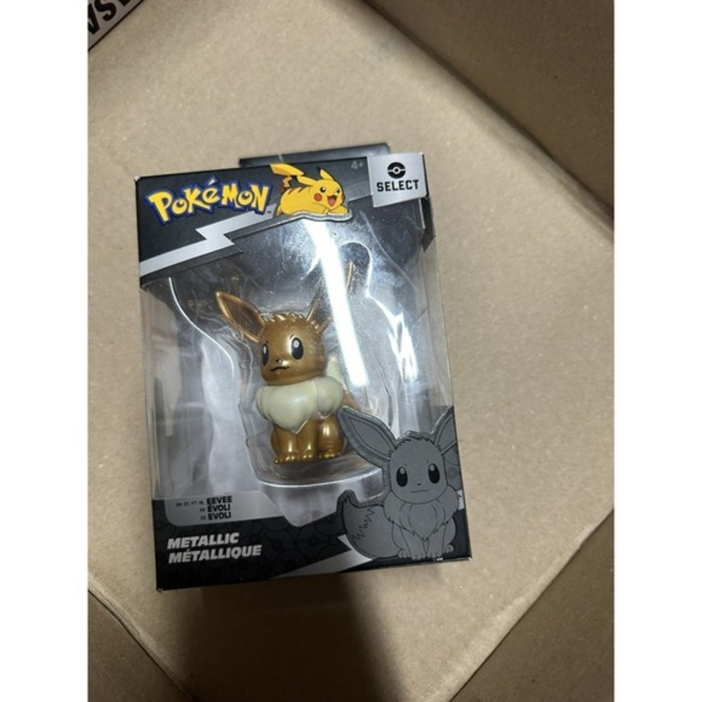 2023 Pokemon Select Eevee‎ Metallic Figure Sealed NEW B1-6